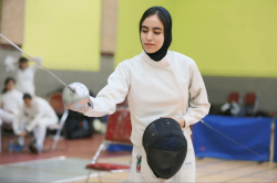 Outstanding Achievement by Ardakan University Student and Selection to the National Women’s Fencing Team